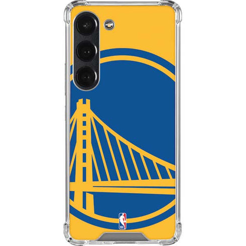 NBA Golden State Warriors Large Logo Galaxy S23 Clear Case