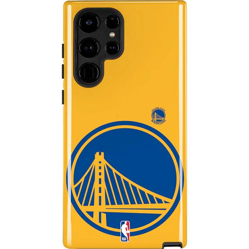 NBA Golden State Warriors Large Logo Galaxy S24 Ultra Impact Case