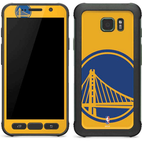 NBA Golden State Warriors Large Logo Galaxy S7 Active Skin