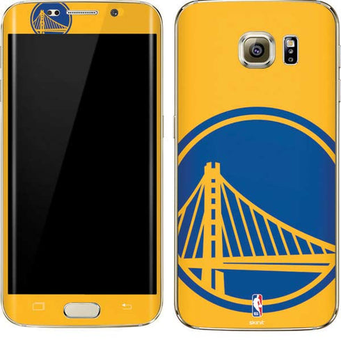 NBA Golden State Warriors Large Logo Galaxy S7 Edge Skin