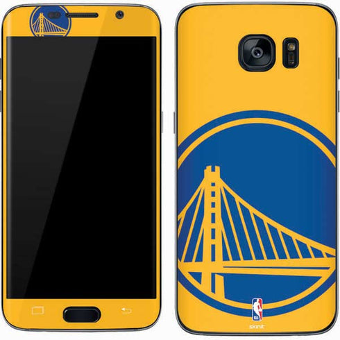 NBA Golden State Warriors Large Logo Galaxy S7 Skin