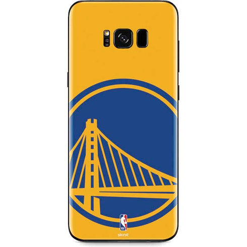 NBA Golden State Warriors Large Logo Galaxy S8 Plus Skin
