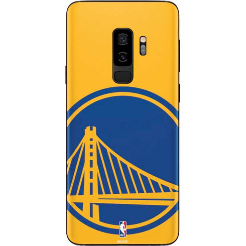 NBA Golden State Warriors Large Logo Galaxy S9 Plus Skin