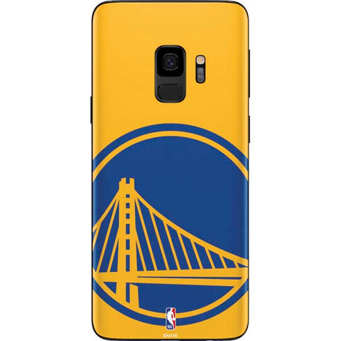 NBA Golden State Warriors Large Logo Galaxy S9 Skin