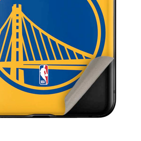NBA Golden State Warriors Large Logo Galaxy Z Flip Skin