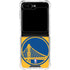 NBA Golden State Warriors Large Logo Galaxy Z Flip5 5G Clear Case