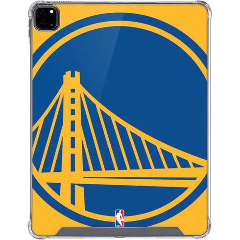NBA Golden State Warriors Large Logo iPad Pro 12.9in (2020) Clear Case