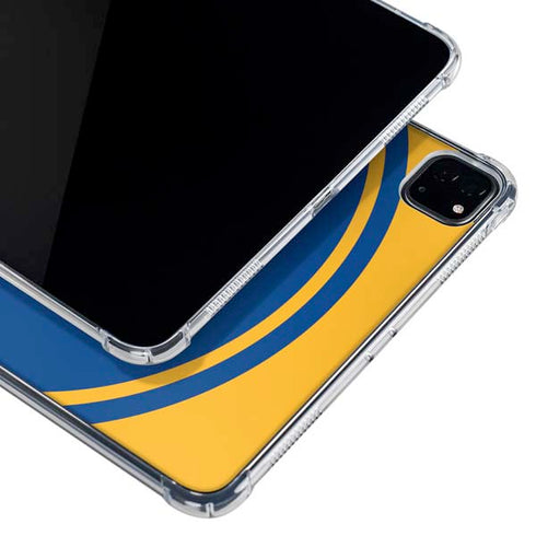 NBA Golden State Warriors Large Logo iPad Pro 12.9in (2020) Clear Case