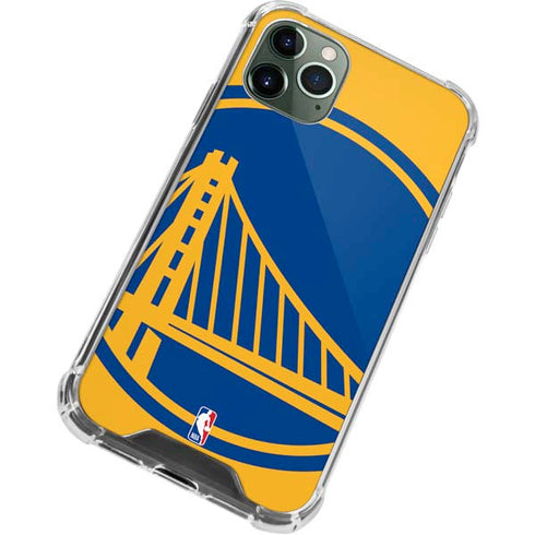 NBA Golden State Warriors Large Logo iPhone 11 Pro Max Clear Case