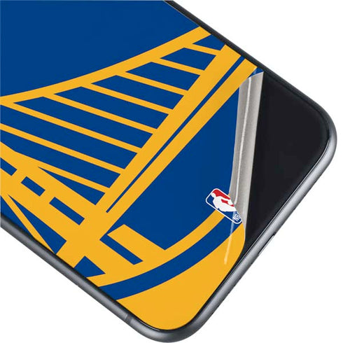 NBA Golden State Warriors Large Logo iPhone 11 Skin