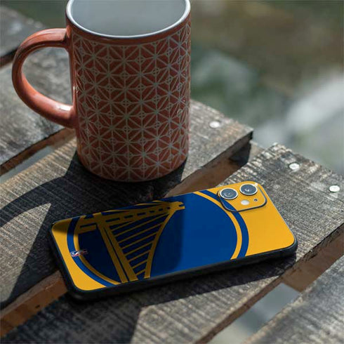 NBA Golden State Warriors Large Logo iPhone 11 Skin