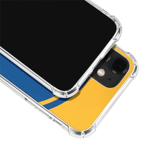 NBA Golden State Warriors Large Logo iPhone 12 Clear Case