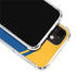 NBA Golden State Warriors Large Logo iPhone 12 Clear Case