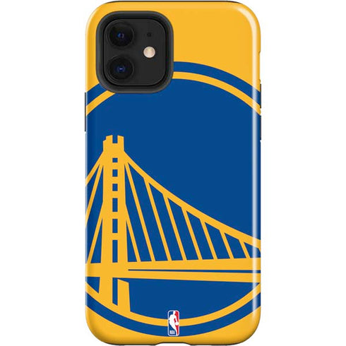NBA Golden State Warriors Large Logo iPhone 12 Impact Case