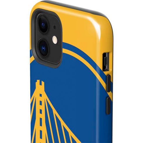 NBA Golden State Warriors Large Logo iPhone 12 Impact Case