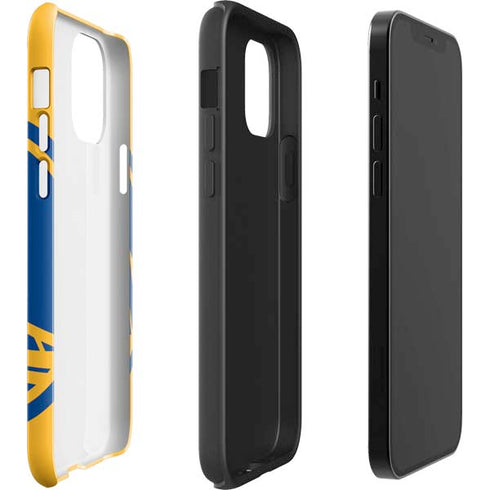 NBA Golden State Warriors Large Logo iPhone 12 Impact Case