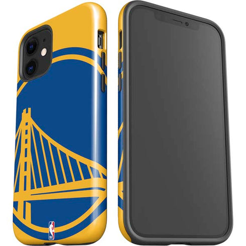 NBA Golden State Warriors Large Logo iPhone 12 Impact Case