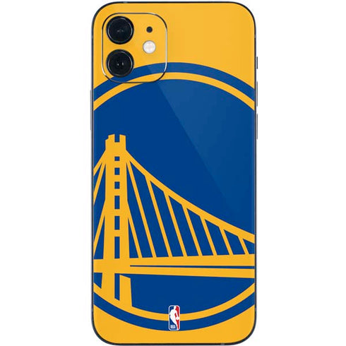 NBA Golden State Warriors Large Logo iPhone 12 Mini Skin