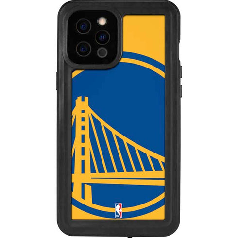 NBA Golden State Warriors Large Logo iPhone 12 Pro Max Waterproof Case