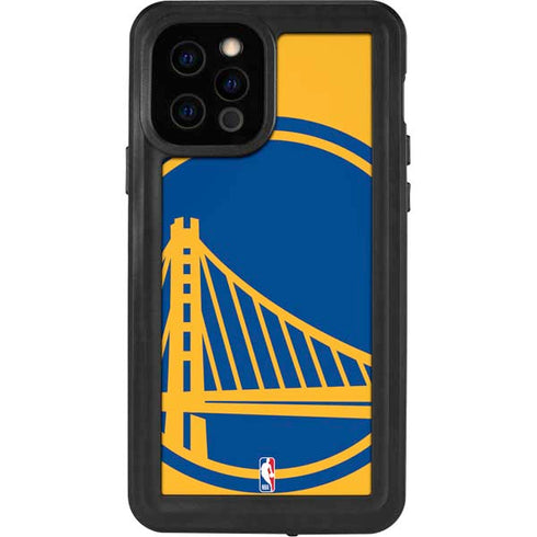 NBA Golden State Warriors Large Logo iPhone 12 Pro Waterproof Case