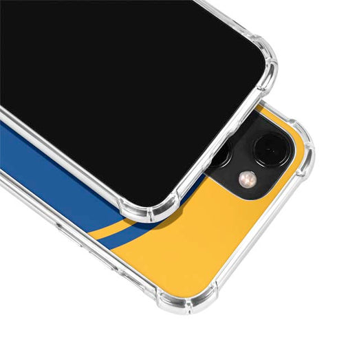 NBA Golden State Warriors Large Logo iPhone 13 Mini Clear Case