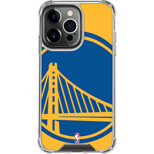 NBA Golden State Warriors Large Logo iPhone 13 Pro Clear Case