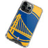 NBA Golden State Warriors Large Logo iPhone 13 Pro Clear Case