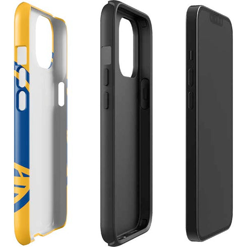 NBA Golden State Warriors Large Logo iPhone 14 Plus Impact Case