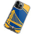 NBA Golden State Warriors Large Logo iPhone 14 Pro Max Clear Case