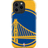 NBA Golden State Warriors Large Logo iPhone 15 Pro Max Impact Case