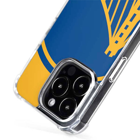 NBA Golden State Warriors Large Logo iPhone 15 Pro Max MagSafe Case