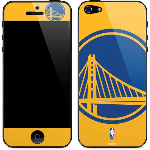 NBA Golden State Warriors Large Logo iPhone 5/5s/5SE Skin
