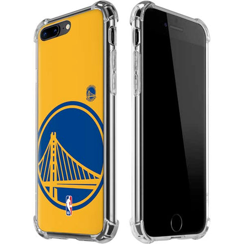 NBA Golden State Warriors Large Logo iPhone 7/8 Plus Clear Case