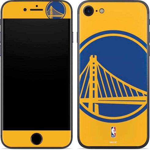 NBA Golden State Warriors Large Logo iPhone 8 Skin