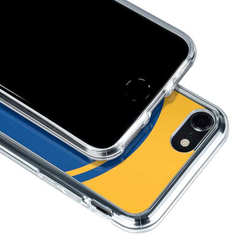 NBA Golden State Warriors Large Logo iPhone SE (2nd & 3rd Gen) Clear Case