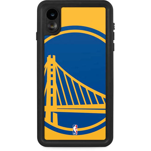 NBA Golden State Warriors Large Logo iPhone XR Waterproof Case