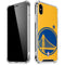 NBA Golden State Warriors Large Logo iPhone XS Max Clear Case