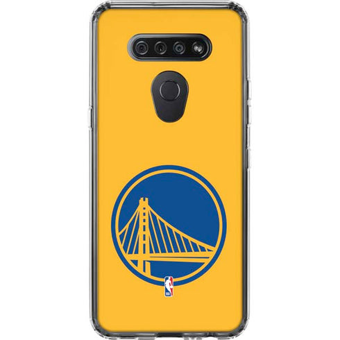 NBA Golden State Warriors Large Logo LG K51/Q51 Clear Case