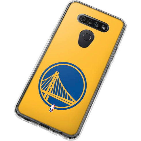 NBA Golden State Warriors Large Logo LG K51/Q51 Clear Case