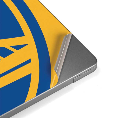 NBA Golden State Warriors Large Logo MacBook Pro 14in (2021-24) Skin
