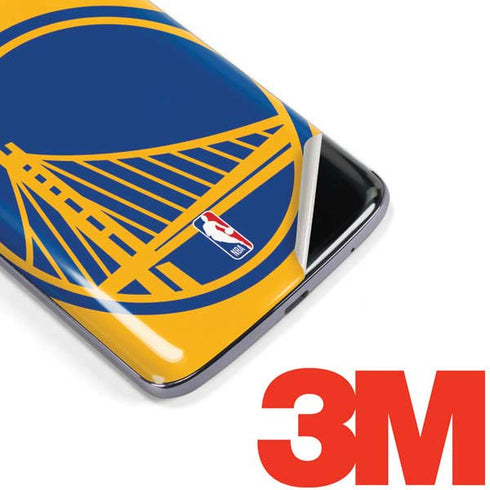 NBA Golden State Warriors Large Logo Moto E5 Plus Skin