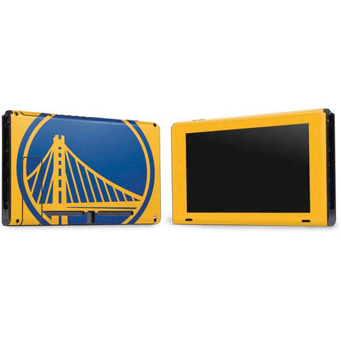 NBA Golden State Warriors Large Logo Nintendo Switch Bundle Skin