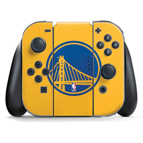 NBA Golden State Warriors Large Logo Nintendo Switch (2017-2021) Joy-Con Controller Skin