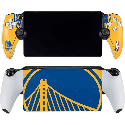 NBA Golden State Warriors Large Logo PlayStation Portal Remote Player Skin