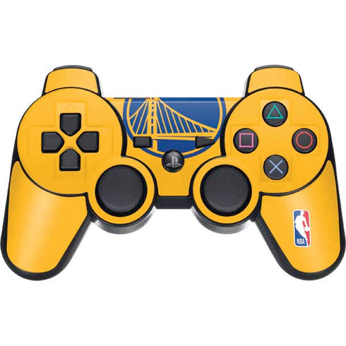 NBA Golden State Warriors Large Logo PS3 Dual Shock wireless controller Skin