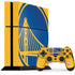 NBA Golden State Warriors Large Logo PS4 Console and Controller Bundle Skin