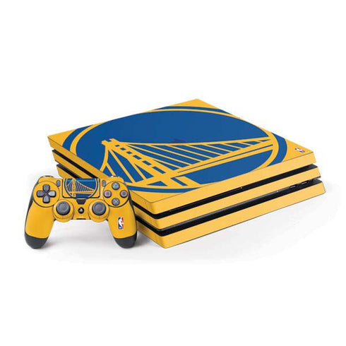 NBA Golden State Warriors Large Logo PS4 Pro Bundle Skin