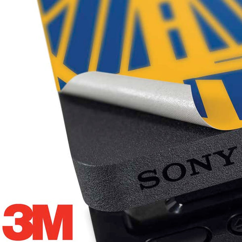 NBA Golden State Warriors Large Logo PS4 Slim Skin