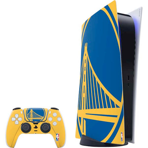 NBA Golden State Warriors Large Logo PS5 Digital Edition Bundle Skin