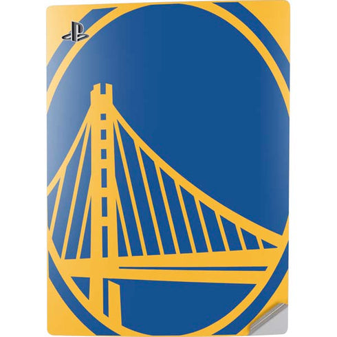 NBA Golden State Warriors Large Logo PS5 Digital Edition Console Skin